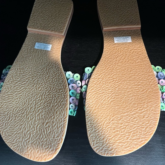 STUDIO X Sequin Multicolor Sandals - Picture 2 of 4